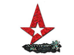 Sticker | Astralis (Glitter) | Antwerp 2022 Sticker | Astralis (Glitter) | Antwerp 2022