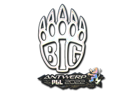 Sticker | BIG (Holo) | Antwerp 2022 Sticker | BIG (Holo) | Antwerp 2022