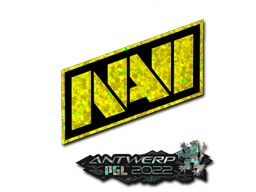 Sticker | Natus Vincere (Glitter) | Antwerp 2022 Sticker | Natus Vincere (Glitter) | Antwerp 2022