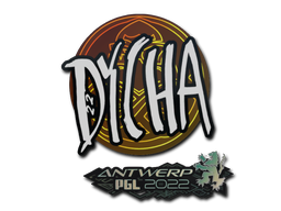 Sticker | dycha | Antwerp 2022 Sticker | dycha | Antwerp 2022