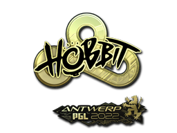Sticker | Hobbit (Gold) | Antwerp 2022 Sticker | Hobbit (Gold) | Antwerp 2022