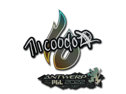 Sticker | nicoodoz | Antwerp 2022 Sticker | nicoodoz | Antwerp 2022