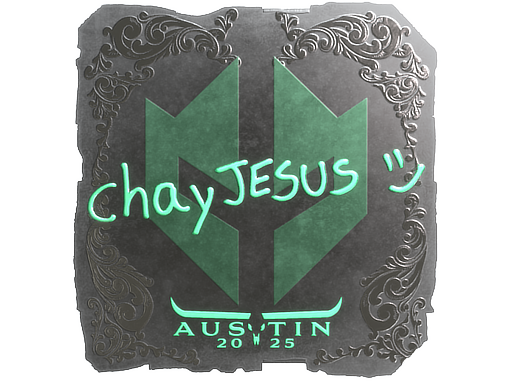 Sticker | chayJESUS (Foil) | Austin 2025 Sticker | chayJESUS (Foil) | Austin 2025