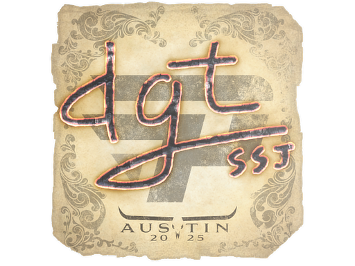 Sticker | dgt | Austin 2025 Sticker | dgt | Austin 2025