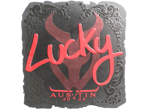 Sticker | Lucky (Foil) | Austin 2025 Sticker | Lucky (Foil) | Austin 2025