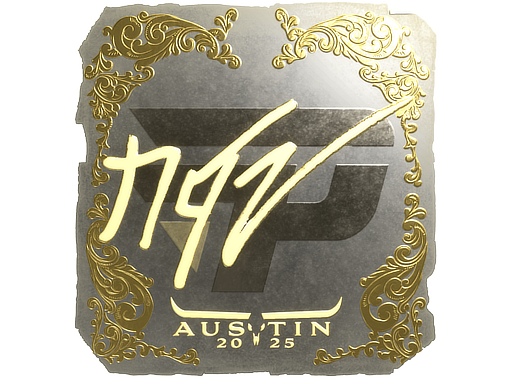 Sticker | NQZ (Gold) | Austin 2025 Sticker | NQZ (Gold) | Austin 2025
