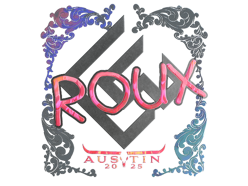 Sticker | ROUX (Holo) | Austin 2025 Sticker | ROUX (Holo) | Austin 2025