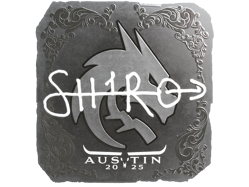 Sticker | sh1ro (Foil) | Austin 2025 Sticker | sh1ro (Foil) | Austin 2025