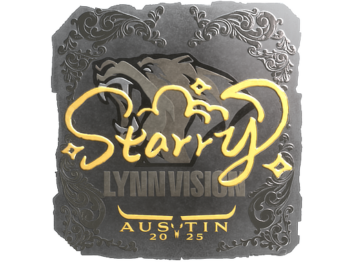 Sticker | Starry (Foil) | Austin 2025 Sticker | Starry (Foil) | Austin 2025