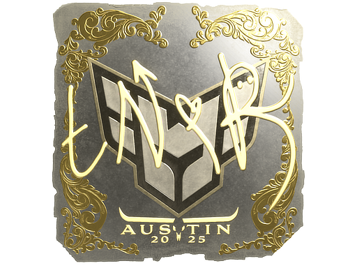 Sticker | tN1R (Gold) | Austin 2025 Sticker | tN1R (Gold) | Austin 2025