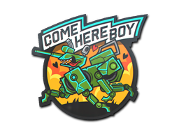 Sticker | Come Here Boy Sticker | Come Here Boy