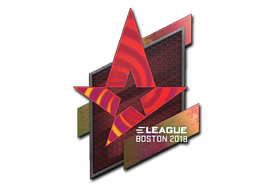 Sticker | Astralis (Holo) | Boston 2018 Sticker | Astralis (Holo) | Boston 2018