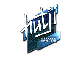 Sticker | hutji (Foil) | Boston 2018 Sticker | hutji (Foil) | Boston 2018
