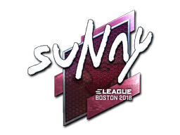 Sticker | suNny (Foil) | Boston 2018 Sticker | suNny (Foil) | Boston 2018