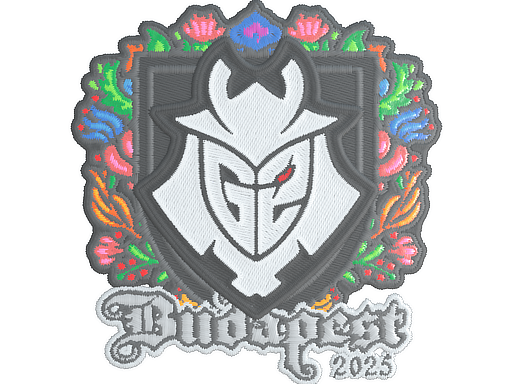 Sticker | G2 esports (Embroidered) | Budapest 2025 Sticker | G2 esports (Embroidered) | Budapest 2025