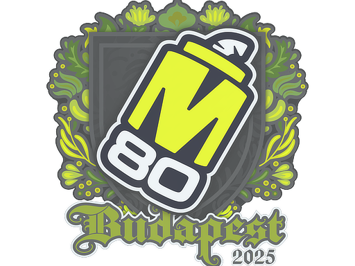 Sticker | M80 | Budapest 2025 Sticker | M80 | Budapest 2025