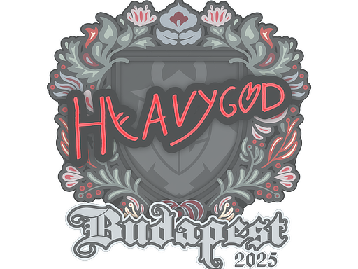 Sticker | Heavygod | Budapest 2025 Sticker | Heavygod | Budapest 2025