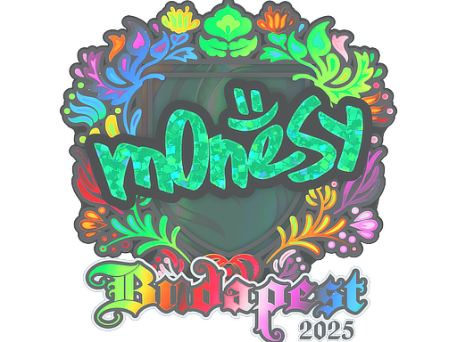 Sticker | m0NESY (Holo) | Budapest 2025 Sticker | m0NESY (Holo) | Budapest 2025