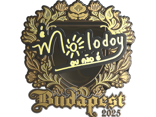 Sticker | molodoy (Gold) | Budapest 2025 Sticker | molodoy (Gold) | Budapest 2025