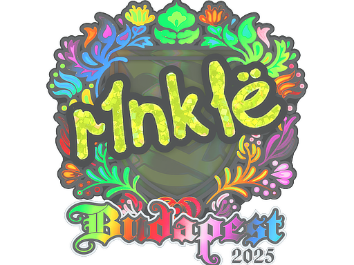 Sticker | r1nkle (Holo) | Budapest 2025 Sticker | r1nkle (Holo) | Budapest 2025