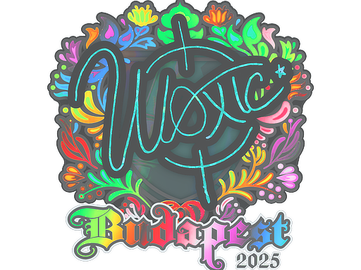 Sticker | woxic (Holo) | Budapest 2025 Sticker | woxic (Holo) | Budapest 2025