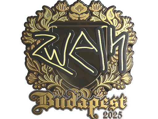 Sticker | zweih (Gold) | Budapest 2025 Sticker | zweih (Gold) | Budapest 2025