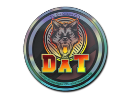 Sticker | dAT team (Holo) | Cologne 2014 Sticker | dAT team (Holo) | Cologne 2014