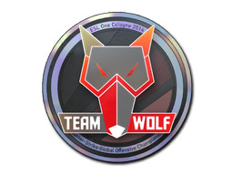 Sticker | MTS GameGod Wolf (Holo) | Cologne 2014 Sticker | MTS GameGod Wolf (Holo) | Cologne 2014