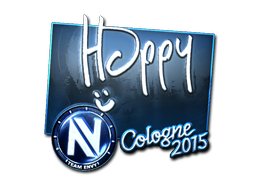 Sticker | Happy (Foil) | Cologne 2015 Sticker | Happy (Foil) | Cologne 2015