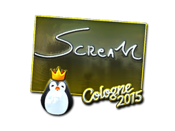 Sticker | ScreaM (Foil) | Cologne 2015 Sticker | ScreaM (Foil) | Cologne 2015