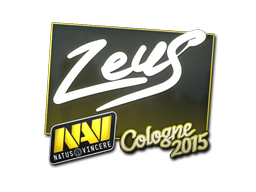 Sticker | Zeus | Cologne 2015 Sticker | Zeus | Cologne 2015