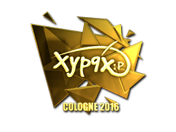 Sticker | Xyp9x (Gold) | Cologne 2016 Sticker | Xyp9x (Gold) | Cologne 2016