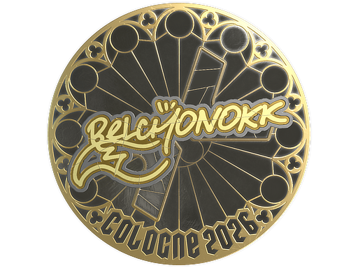 Sticker | BELCHONOKK (Gold) | Cologne 2026 Sticker | BELCHONOKK (Gold) | Cologne 2026