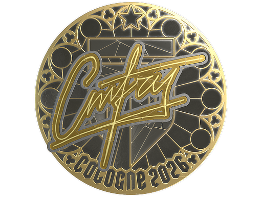 Sticker | cmtry (Gold) | Cologne 2026 Sticker | cmtry (Gold) | Cologne 2026