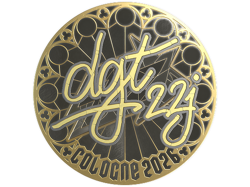 Sticker | dgt (Gold) | Cologne 2026 Sticker | dgt (Gold) | Cologne 2026