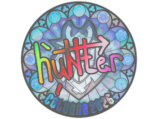 Sticker | huNter- (Holo) | Cologne 2026 Sticker | huNter- (Holo) | Cologne 2026