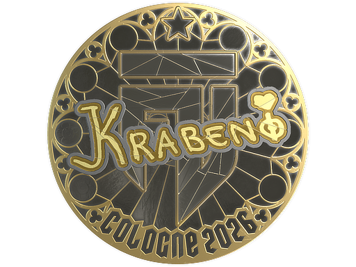 Sticker | Krabeni (Gold) | Cologne 2026 Sticker | Krabeni (Gold) | Cologne 2026