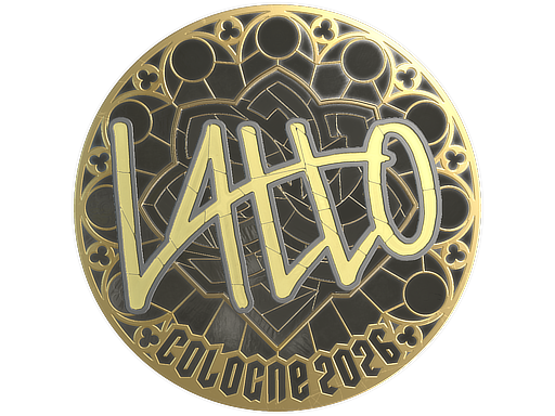 Sticker | latto (Gold) | Cologne 2026 Sticker | latto (Gold) | Cologne 2026