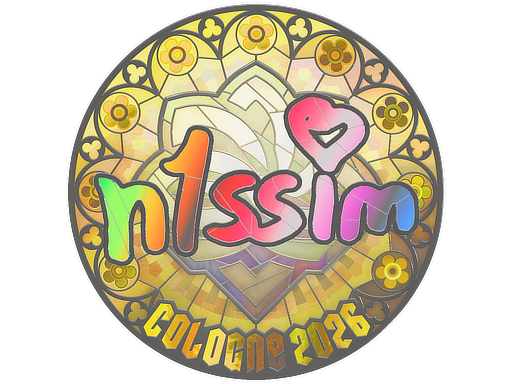 Sticker | n1ssim (Holo) | Cologne 2026 Sticker | n1ssim (Holo) | Cologne 2026