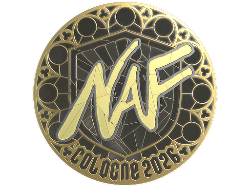 Sticker | NAF (Gold) | Cologne 2026 Sticker | NAF (Gold) | Cologne 2026