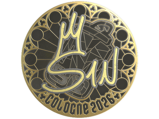 Sticker | s1n (Gold) | Cologne 2026 Sticker | s1n (Gold) | Cologne 2026