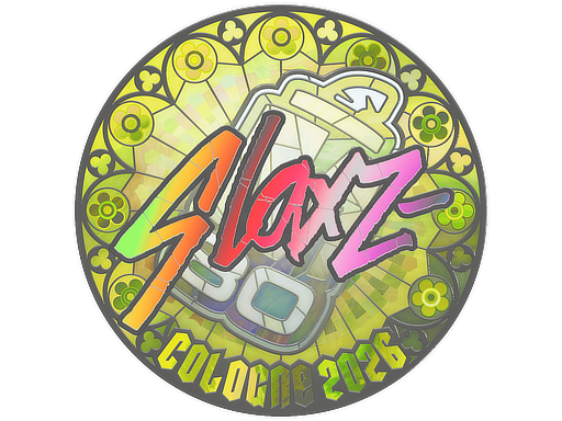 Sticker | slaxz- (Holo) | Cologne 2026 Sticker | slaxz- (Holo) | Cologne 2026