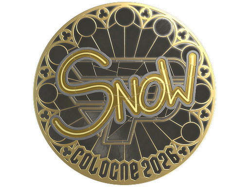 Sticker | snow (Gold) | Cologne 2026 Sticker | snow (Gold) | Cologne 2026