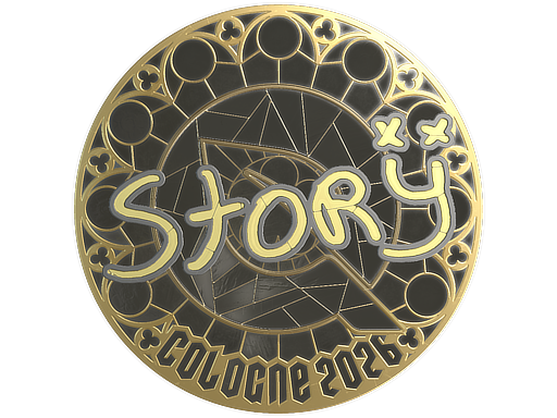 Sticker | story (Gold) | Cologne 2026 Sticker | story (Gold) | Cologne 2026