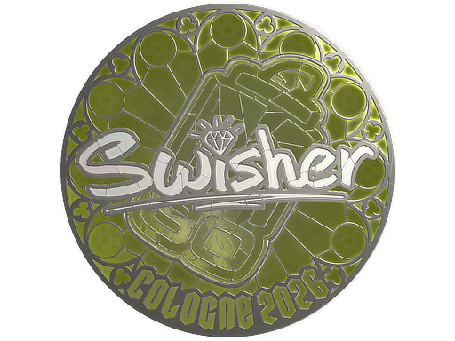 Sticker | Swisher (Foil) | Cologne 2026 Sticker | Swisher (Foil) | Cologne 2026