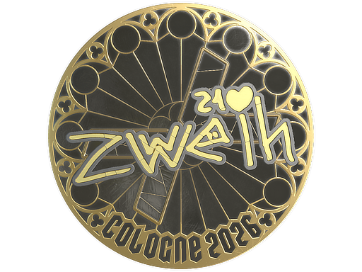 Sticker | zweih (Gold) | Cologne 2026 Sticker | zweih (Gold) | Cologne 2026