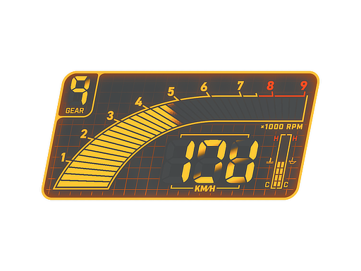 Sticker | Digital Dashboard (Lenticular) Sticker | Digital Dashboard (Lenticular)