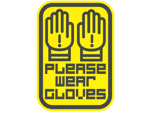 Sticker | Gloves On Sticker | Gloves On