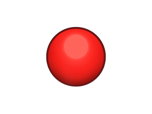 Sticker | Clown Nose Sticker | Clown Nose