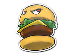 Sticker | Bossy Burger Sticker | Bossy Burger